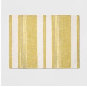 8 - 19”x14” Woven Stripe Placemats